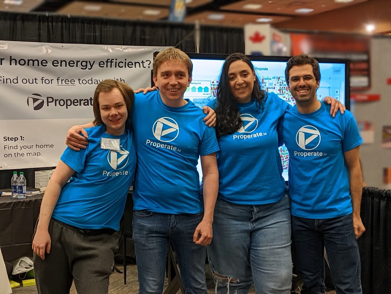 Properate Team at Penticton Booth